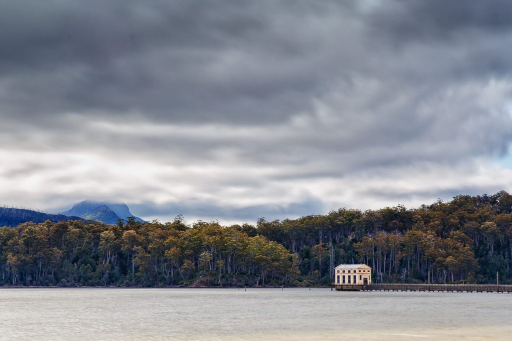 The Pump House and Cradle Mountain