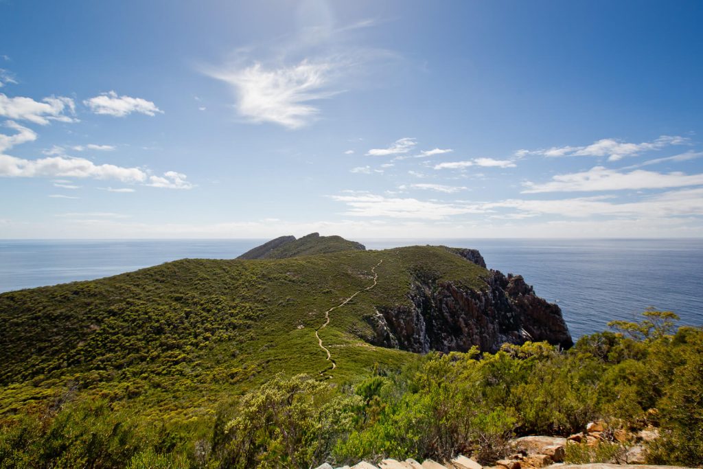 nearing Cape Hauy